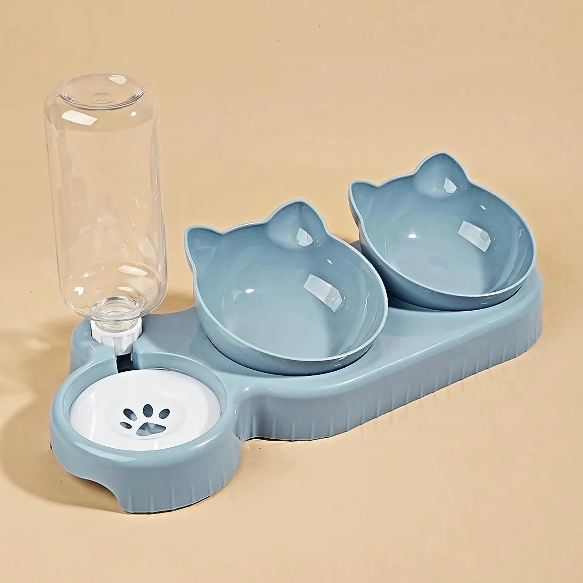 Cat Bowls With Water Feeder