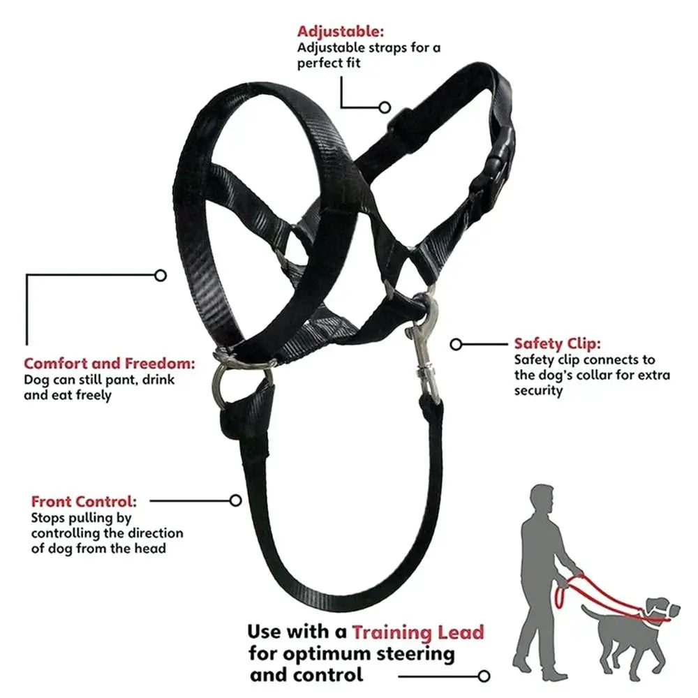 Adjustable Anti Barking Dog Halter