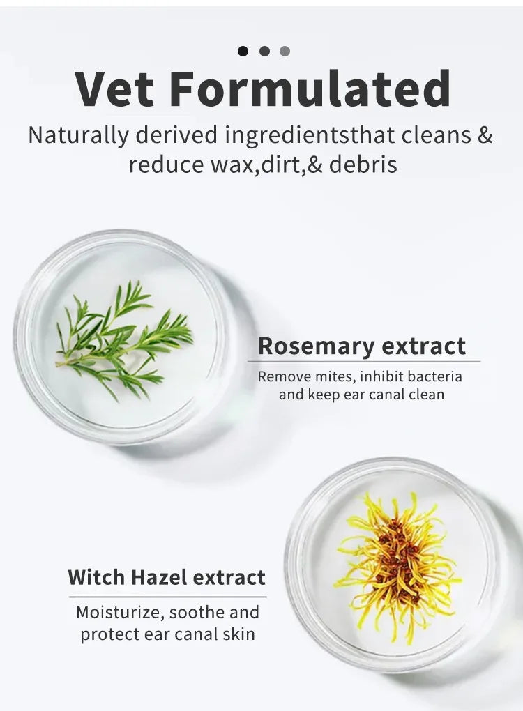 Pet Ear Cleaner Finger Wipes