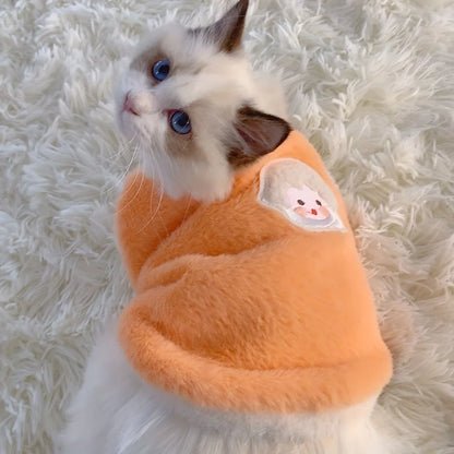 Cats Accessories Warm Clothes