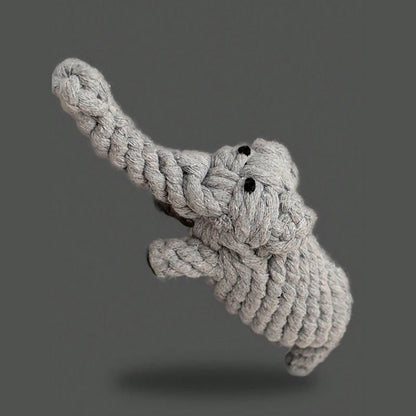 rope knot grinding teeth resistant for dogs