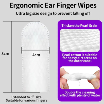 Pet Ear Cleaner Finger Wipes