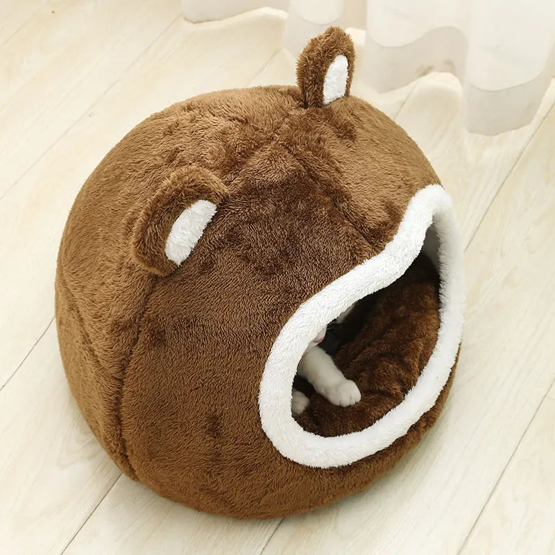 Funny Cat Bed Warm