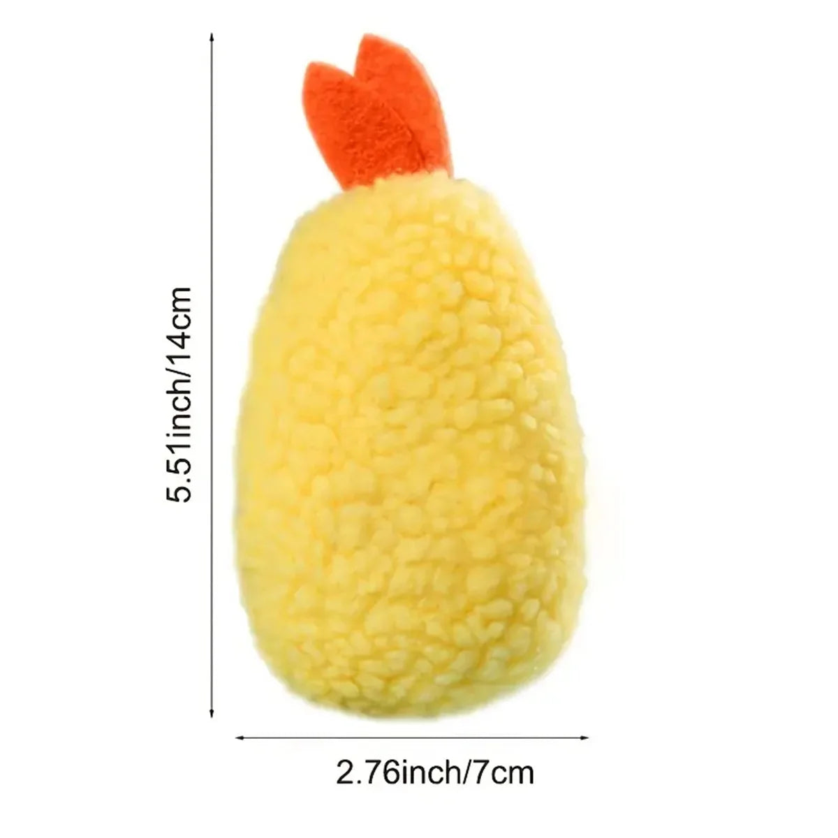 Fried Shrimp Tempura Dog Toy