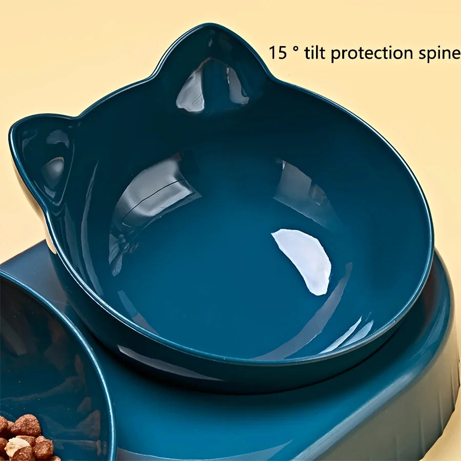 Cat Bowls With Water Feeder