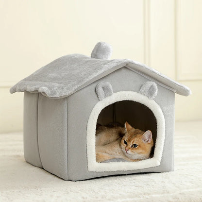Foldable Cat House Removable