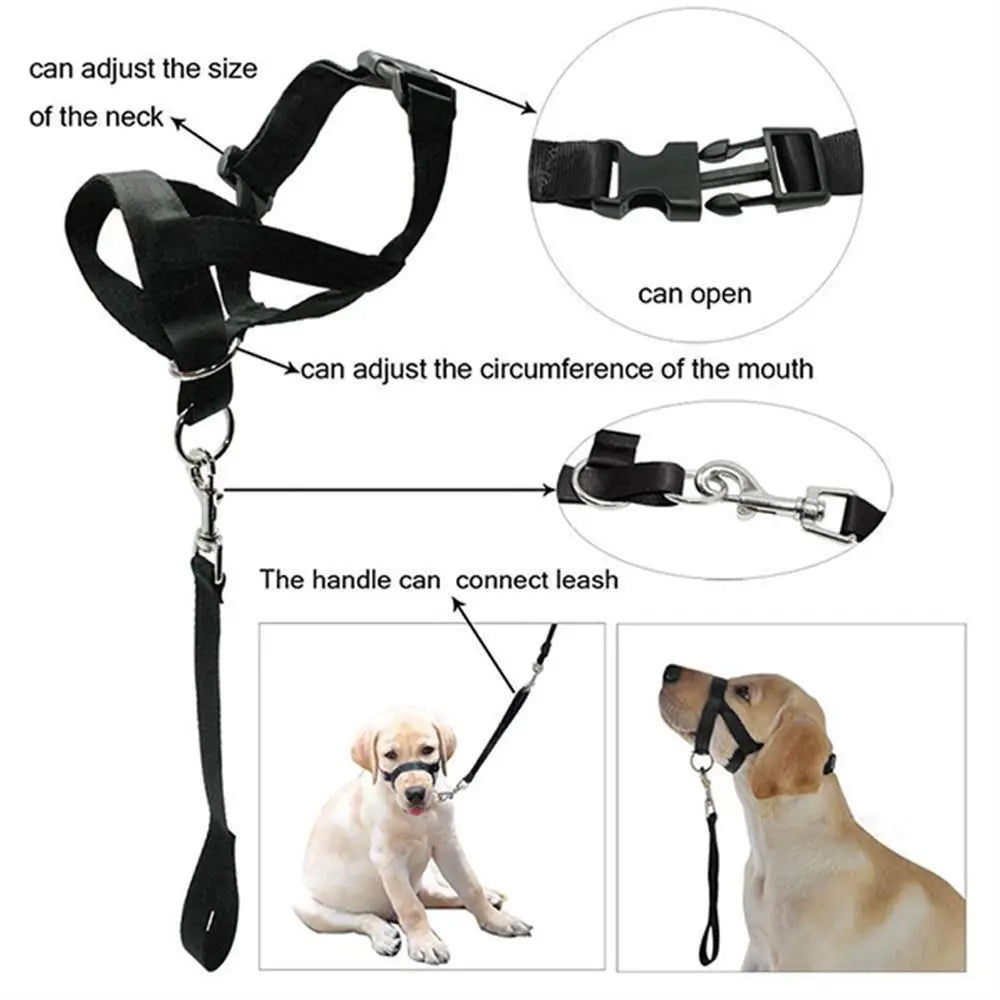 Adjustable Anti Barking Dog Halter