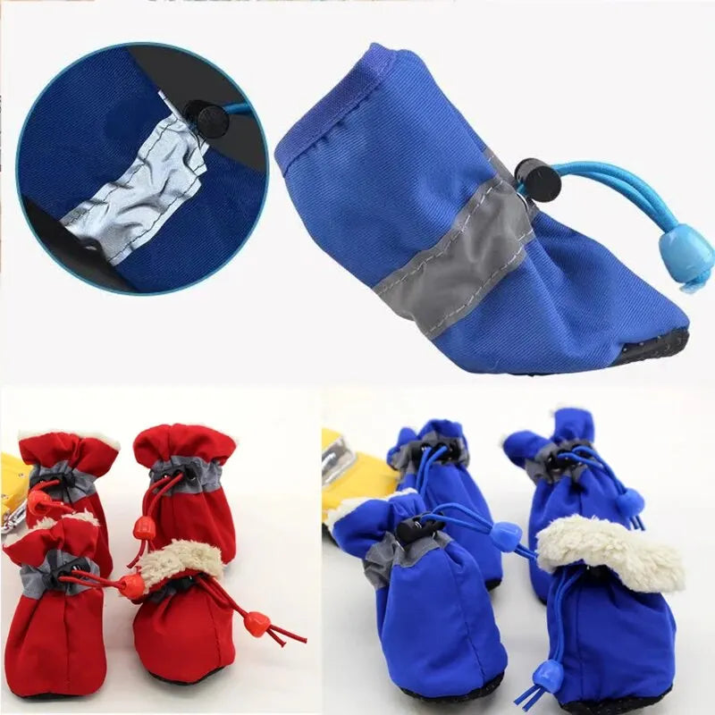 Waterproof Antiskid Puppy Shoes For Dogs