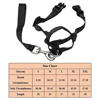 Adjustable Anti Barking Dog Halter