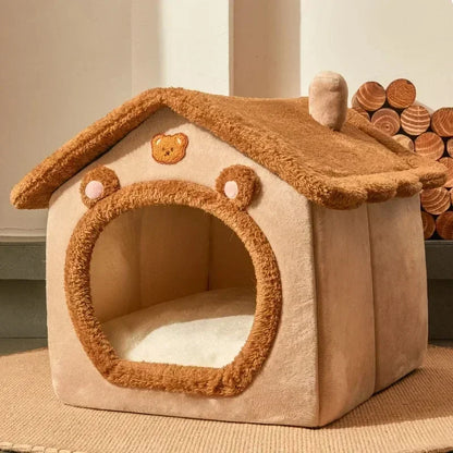 Folding houses for small and medium sized dogs