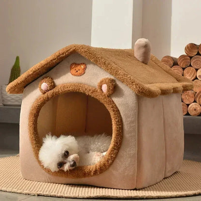 Folding houses for small and medium sized dogs